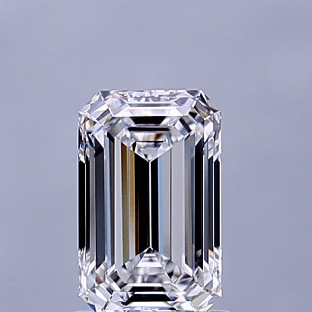 1.23 ct. emerald Lab Grown Diamond front image
