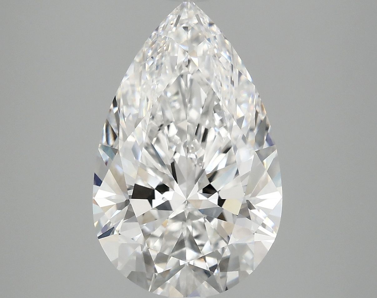 4.10 ct. pear Lab Grown Diamond front image