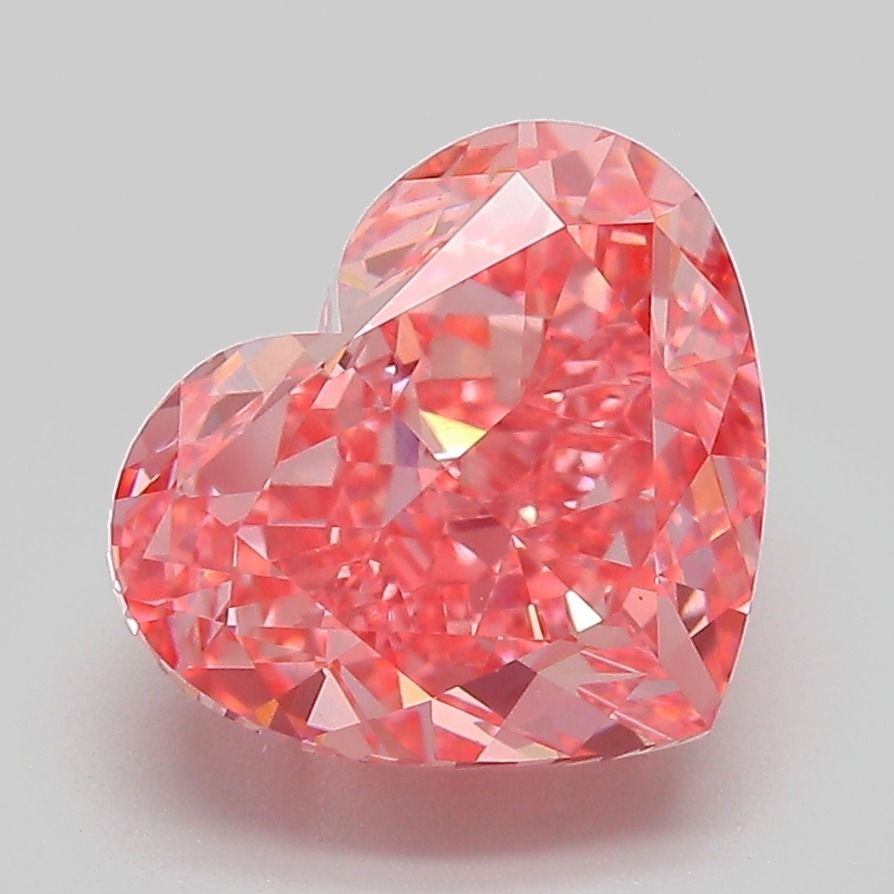 4.02 ct. heart Lab Grown Diamond front image