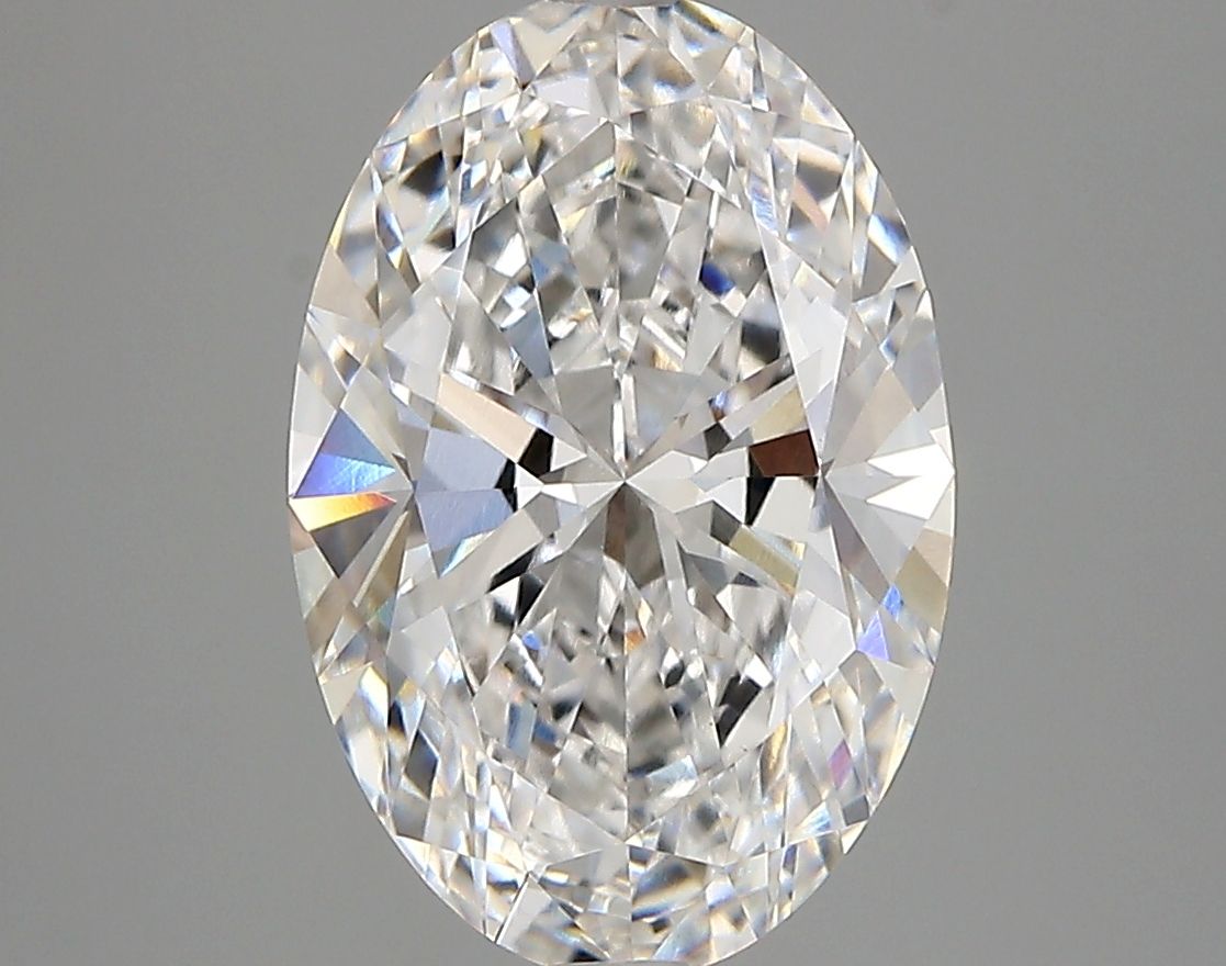 3.68 ct. oval Lab Grown Diamond front image