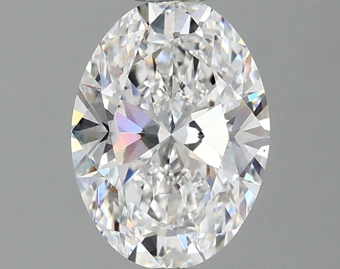1.10 ct. oval Lab Grown Diamond front image