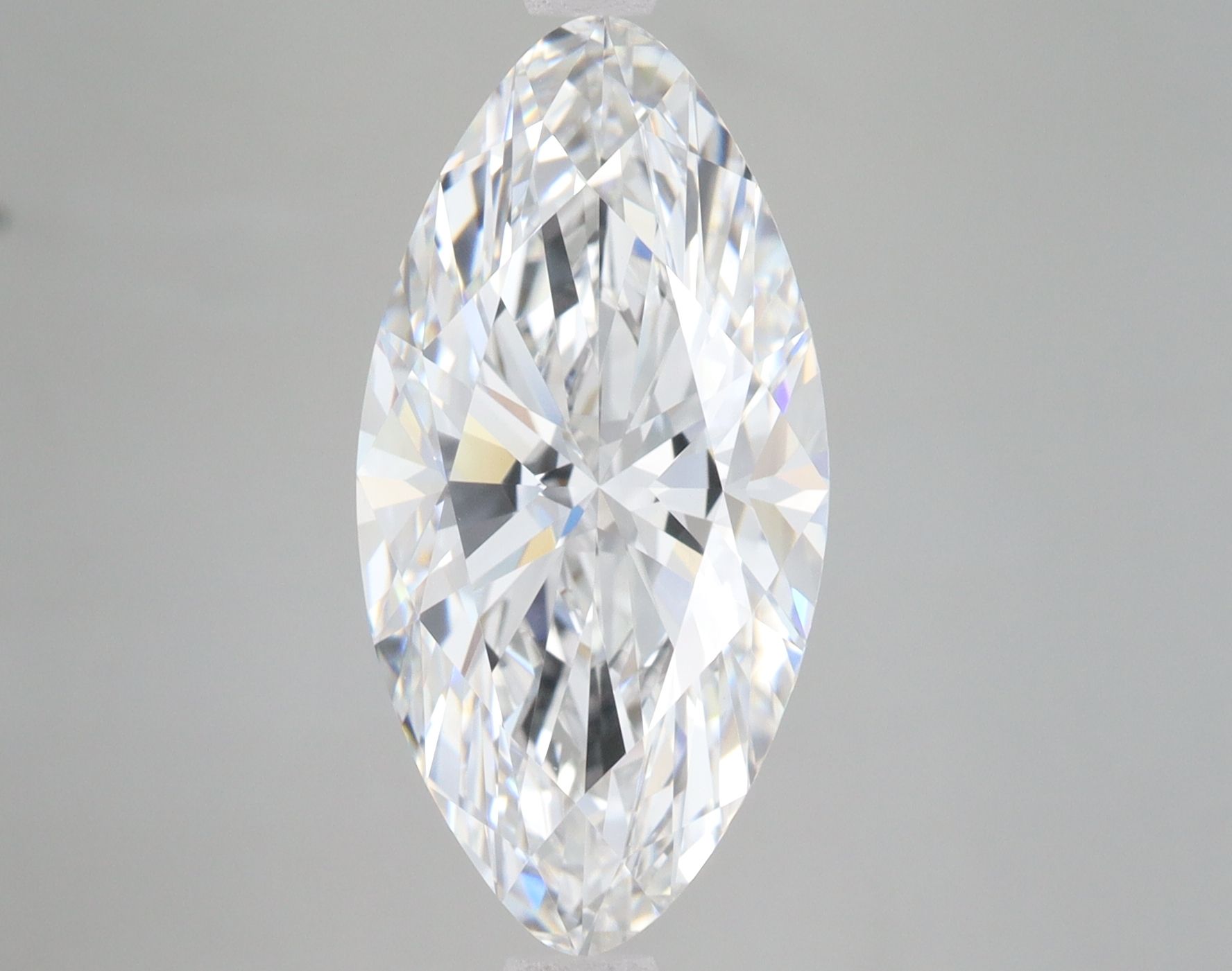 6.10 ct. oval Lab Grown Diamond front image