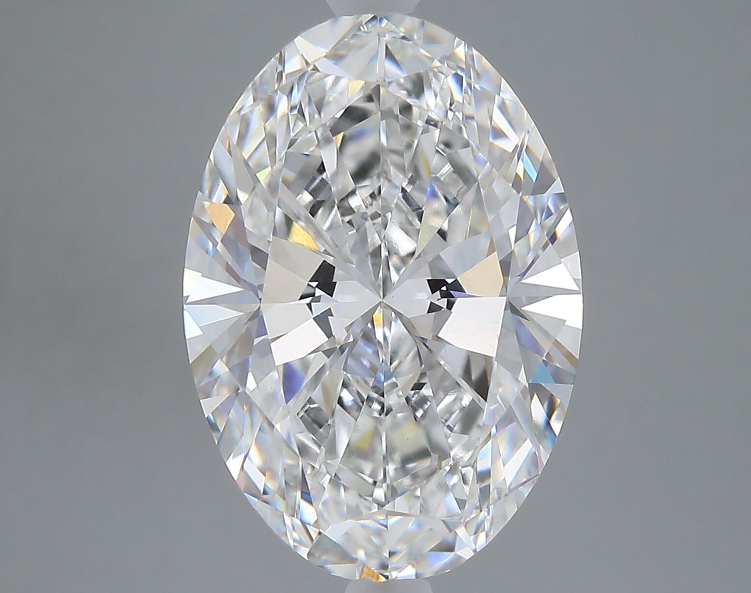 6.00 ct. oval Lab Grown Diamond front image