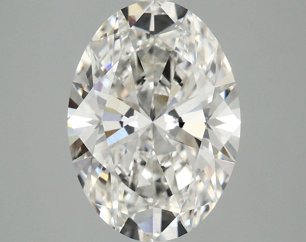 3.85 ct. oval Lab Grown Diamond front image