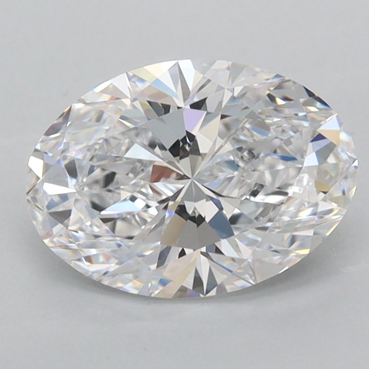 1.56 ct. oval Lab Grown Diamond front image