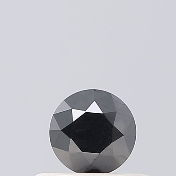 0.33 Carat Round Diamond Black VVS2