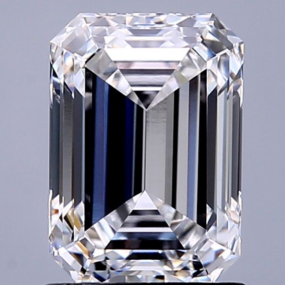 1.74 ct. emerald Lab Grown Diamond front image