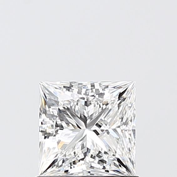 1 ct lab-grown Princess Diamond