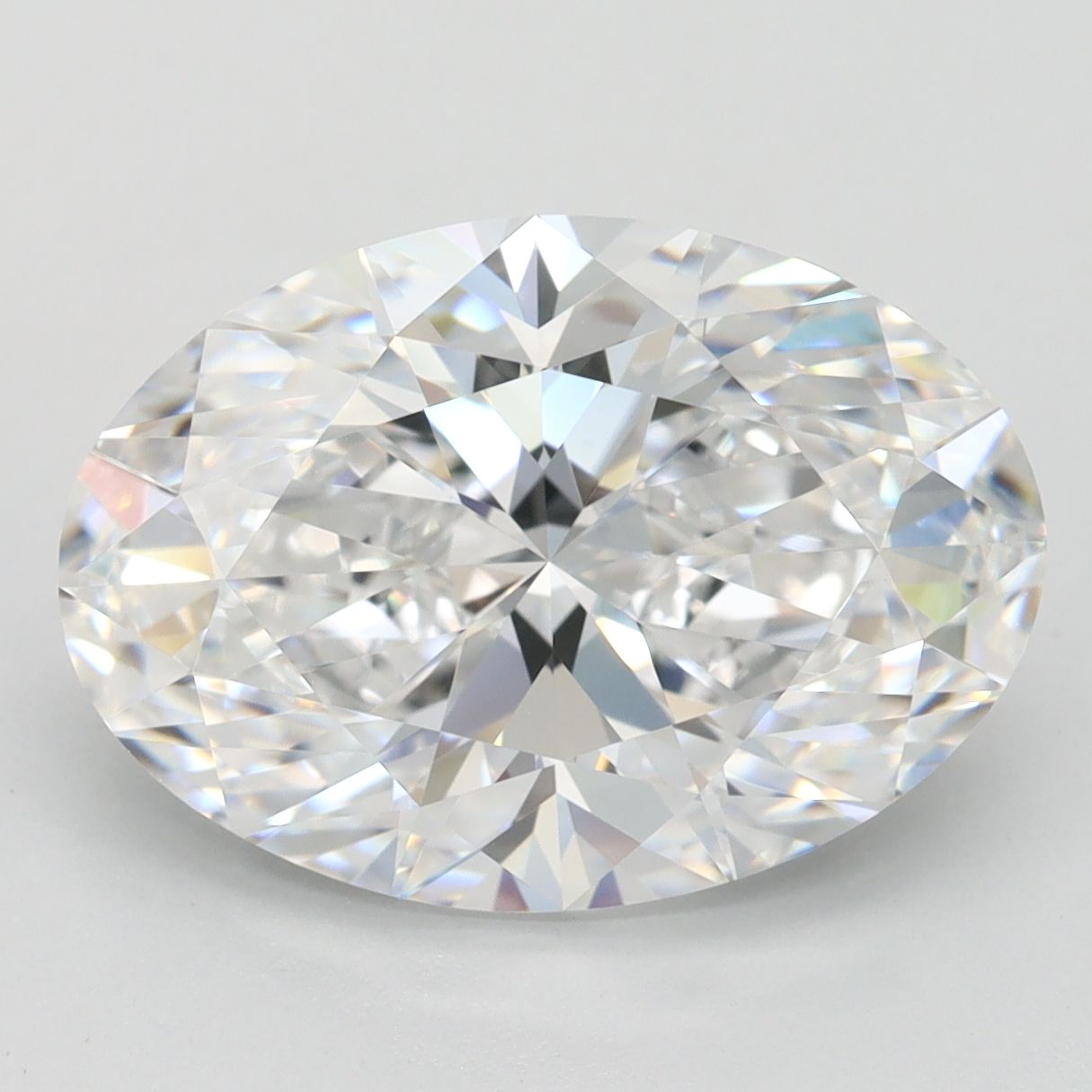 4.45 ct. oval Lab Grown Diamond front image