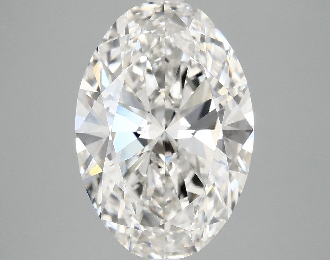 3.95 ct. oval Lab Grown Diamond front image