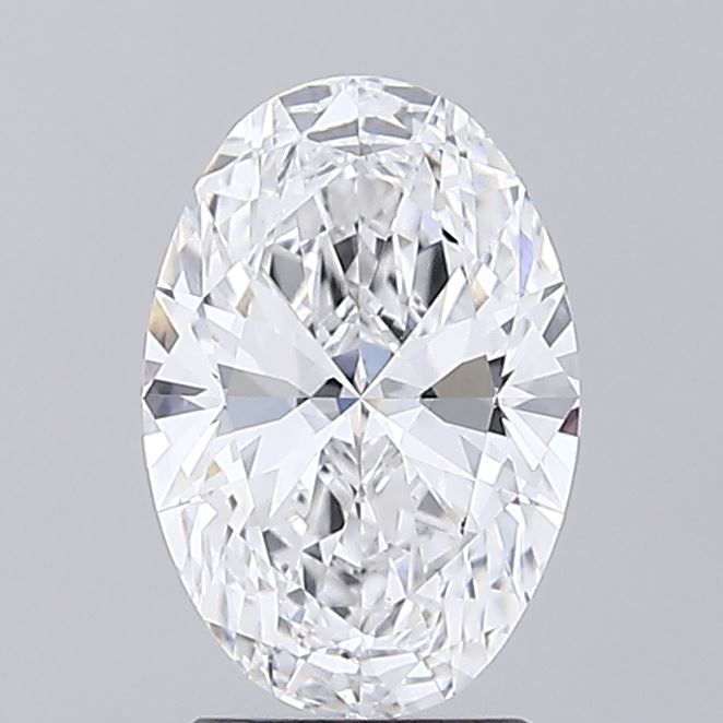 2.06 ct. oval Lab Grown Diamond front image