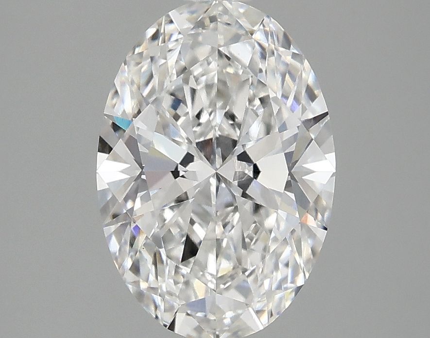 2.10 ct. oval Lab Grown Diamond front image