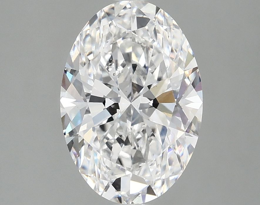 2.07 ct. oval Lab Grown Diamond front image