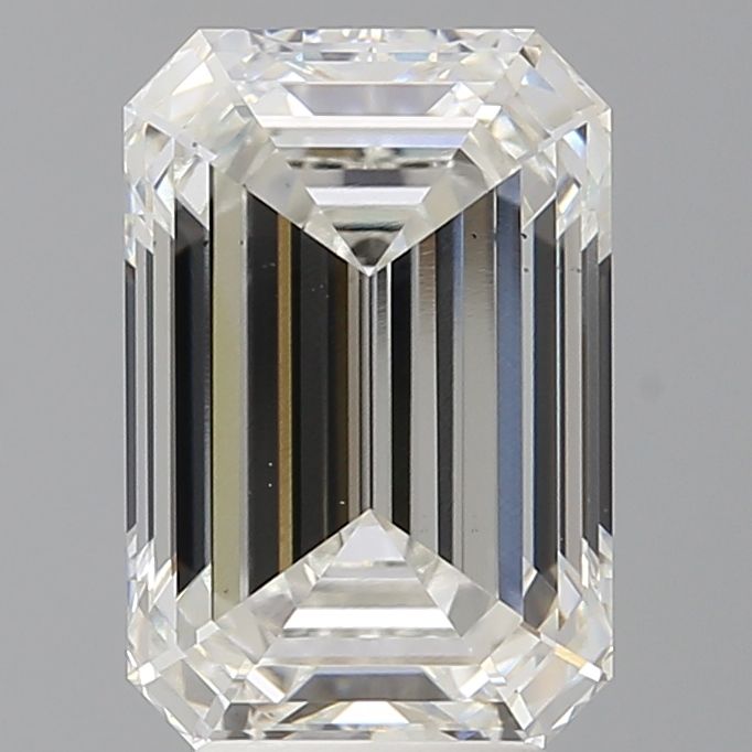 4.57 ct. emerald Lab Grown Diamond front image