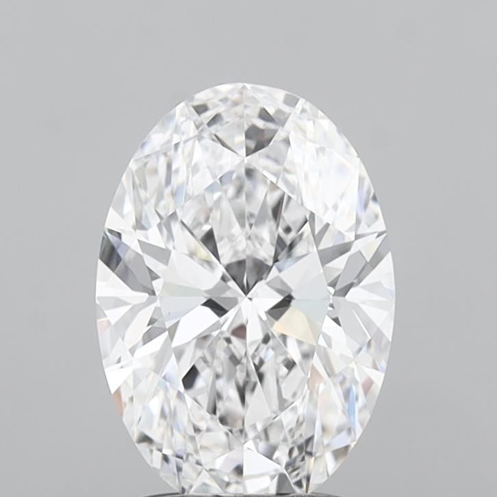2.03 ct. oval Lab Grown Diamond front image