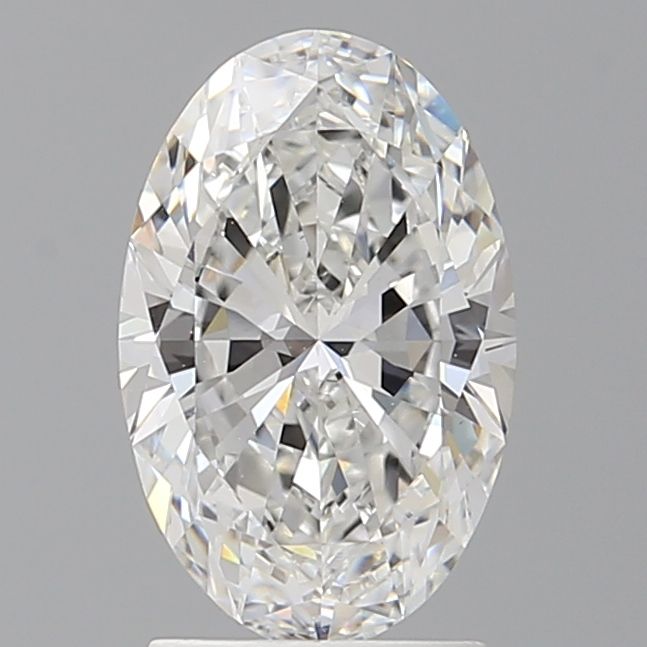 2.10 ct. oval Lab Grown Diamond front image