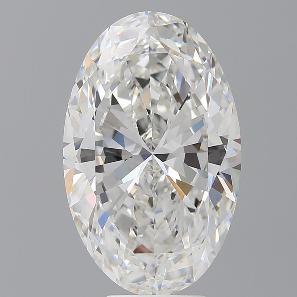 7.57 ct. oval Lab Grown Diamond front image