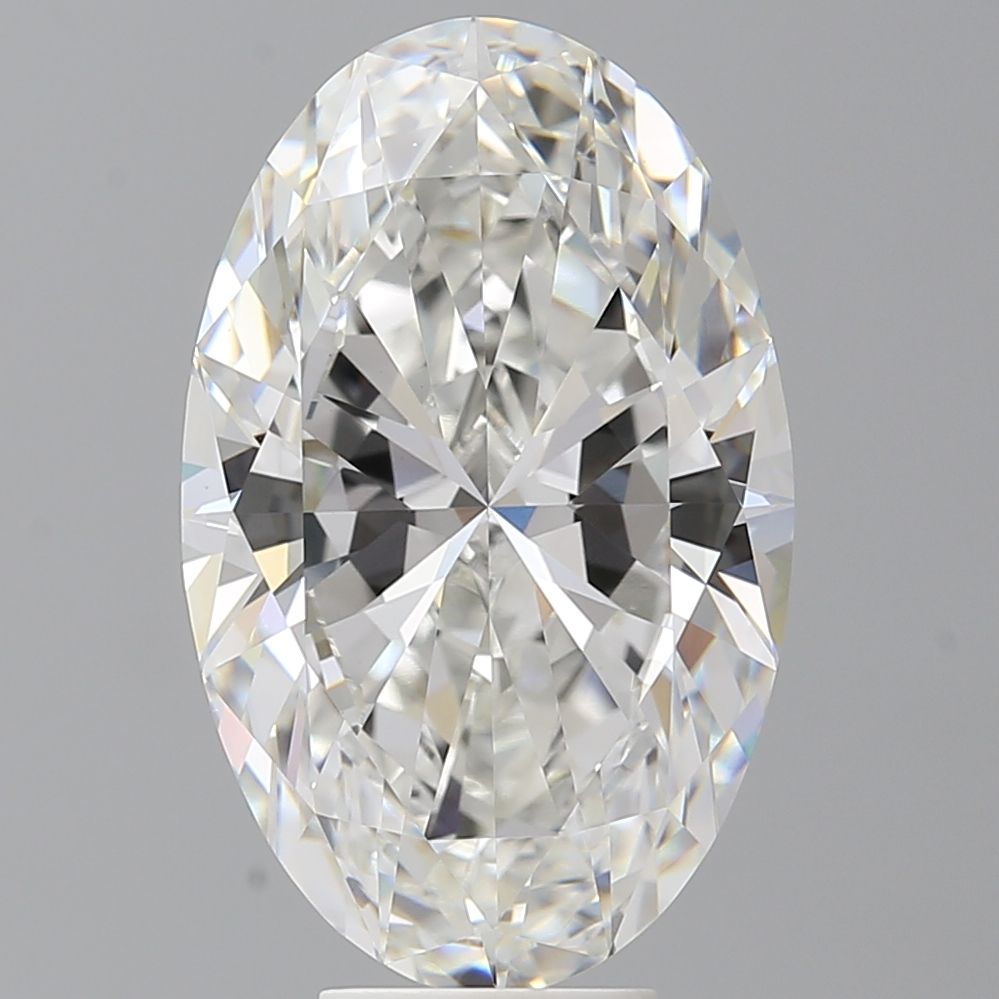7.56 ct. oval Lab Grown Diamond front image