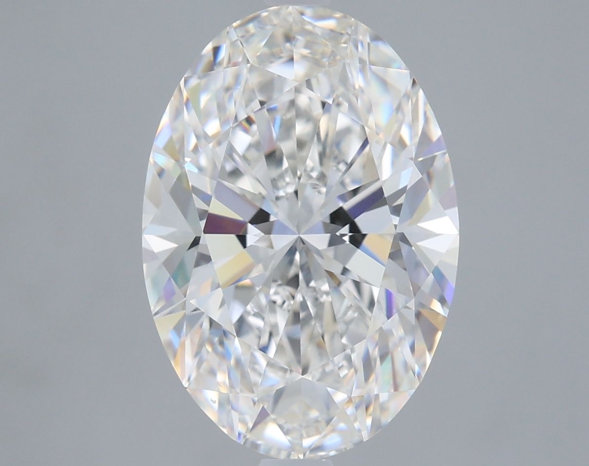 5.34 ct. oval Lab Grown Diamond front image