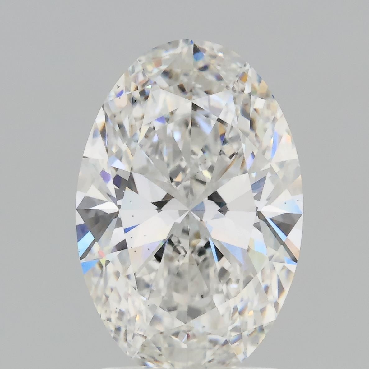 2.06 ct. oval Lab Grown Diamond front image