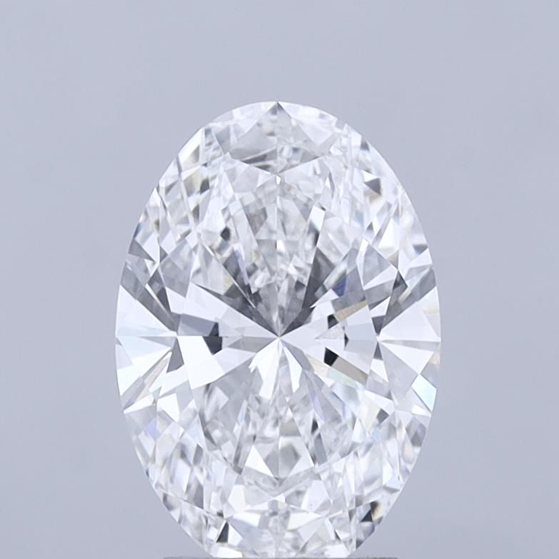 3.01 ct. oval Lab Grown Diamond front image