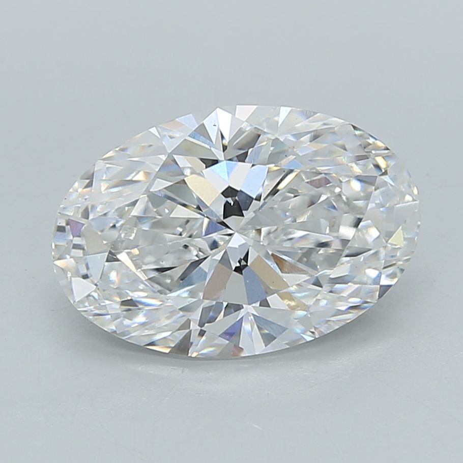 2.55 ct. oval Lab Grown Diamond front image