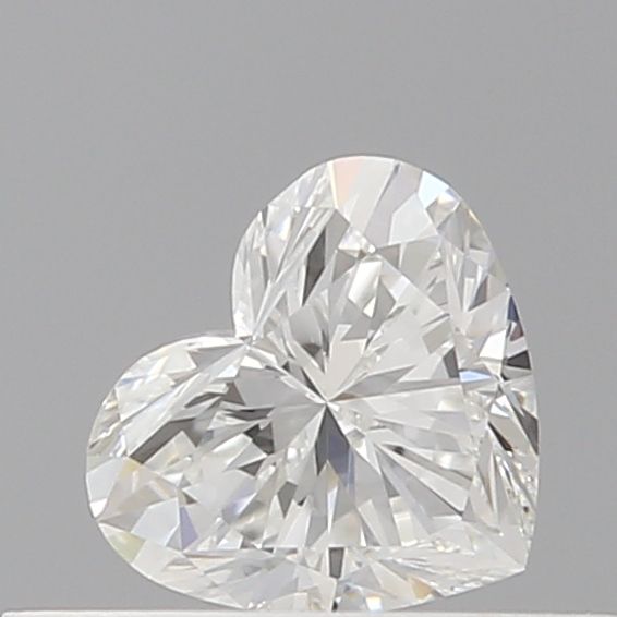 0.30 Carat F VVS2 Heart Diamond
