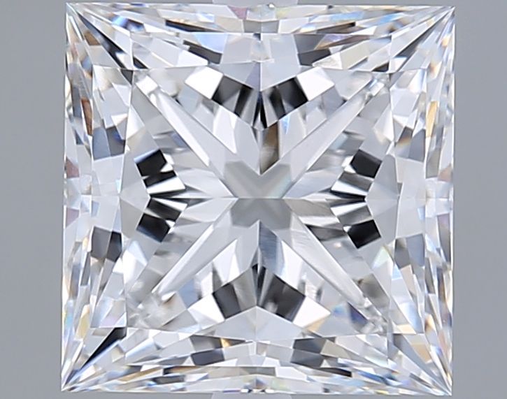 5.02 ct. princess Lab Grown Diamond front image