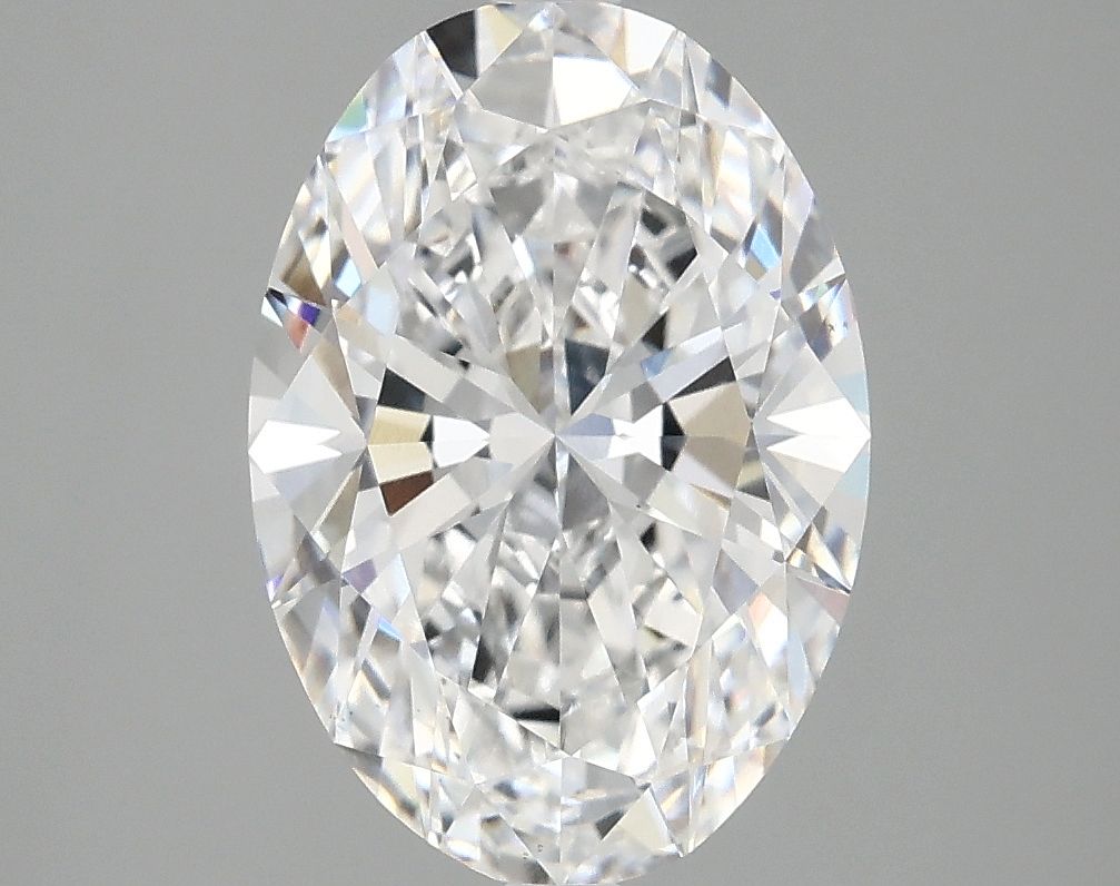 3.07 ct. oval Lab Grown Diamond front image