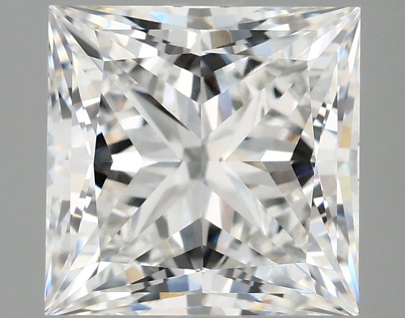 4.11 ct. princess Lab Grown Diamond front image