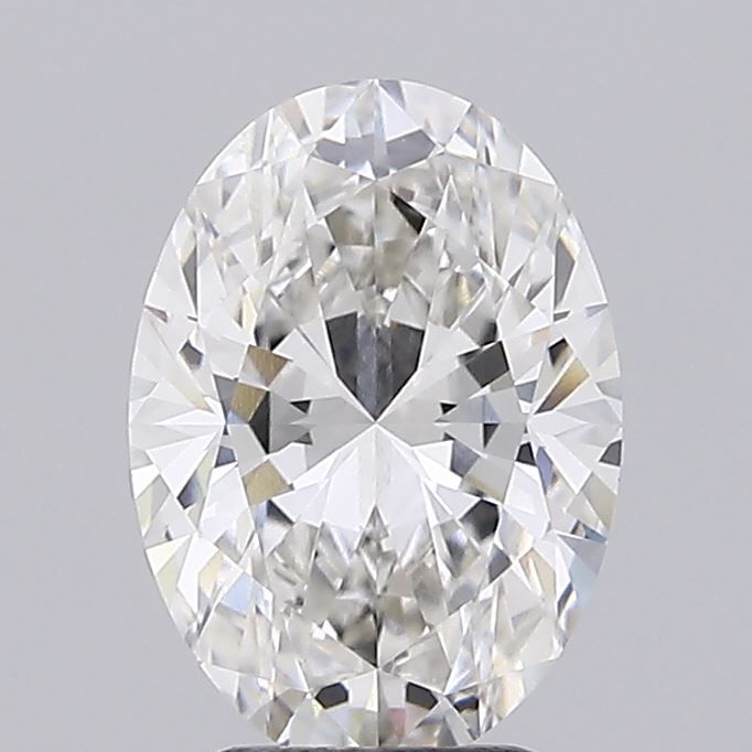 3.08 ct. oval Lab Grown Diamond front image