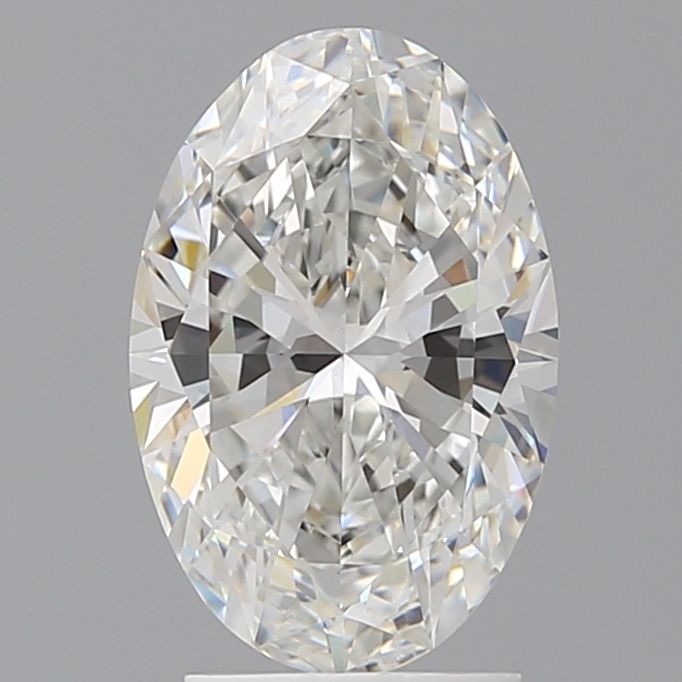 2.60 ct. oval Lab Grown Diamond front image