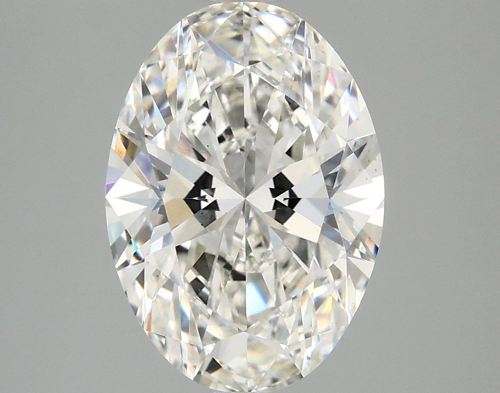 3.01 ct. oval Lab Grown Diamond front image