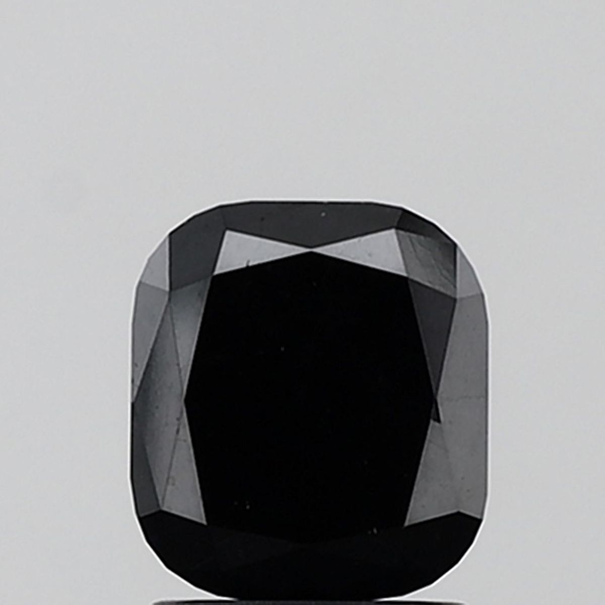 1.97 Carat Cushion brilliant Diamond Black VVS2
