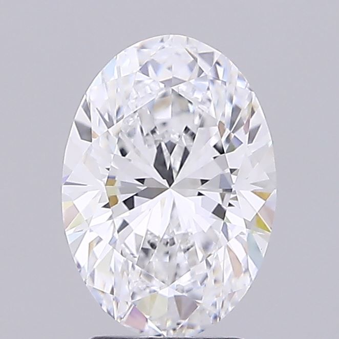 3.06 ct. oval Lab Grown Diamond front image
