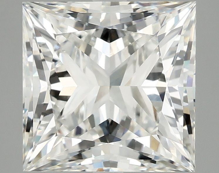 4.12 ct. princess Lab Grown Diamond front image