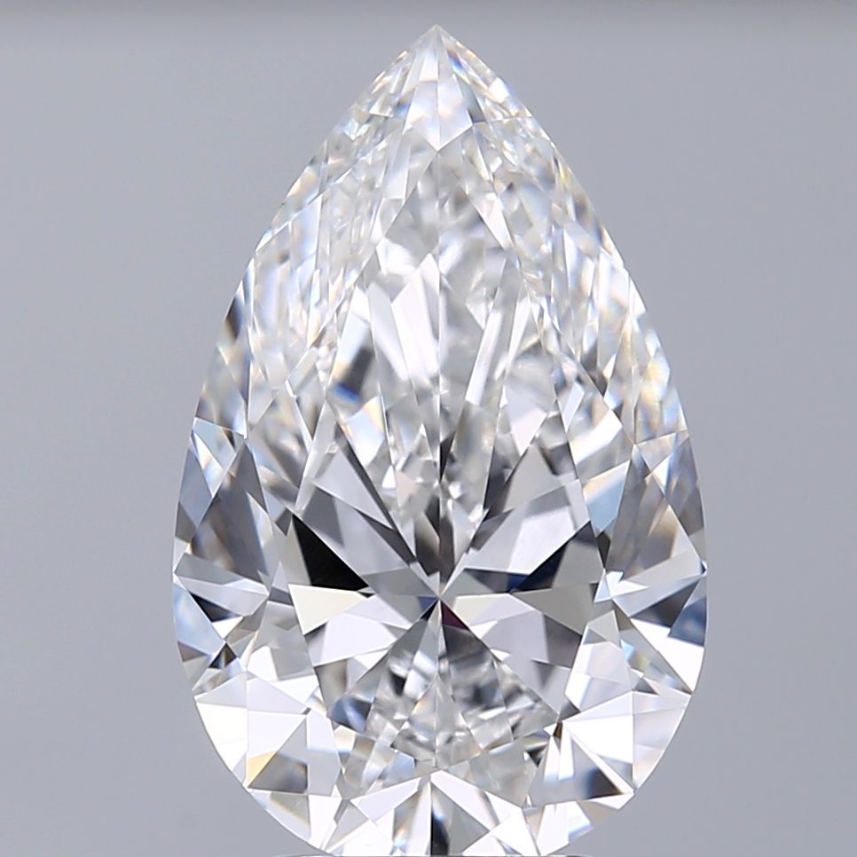 3.70 ct. pear Lab Grown Diamond front image