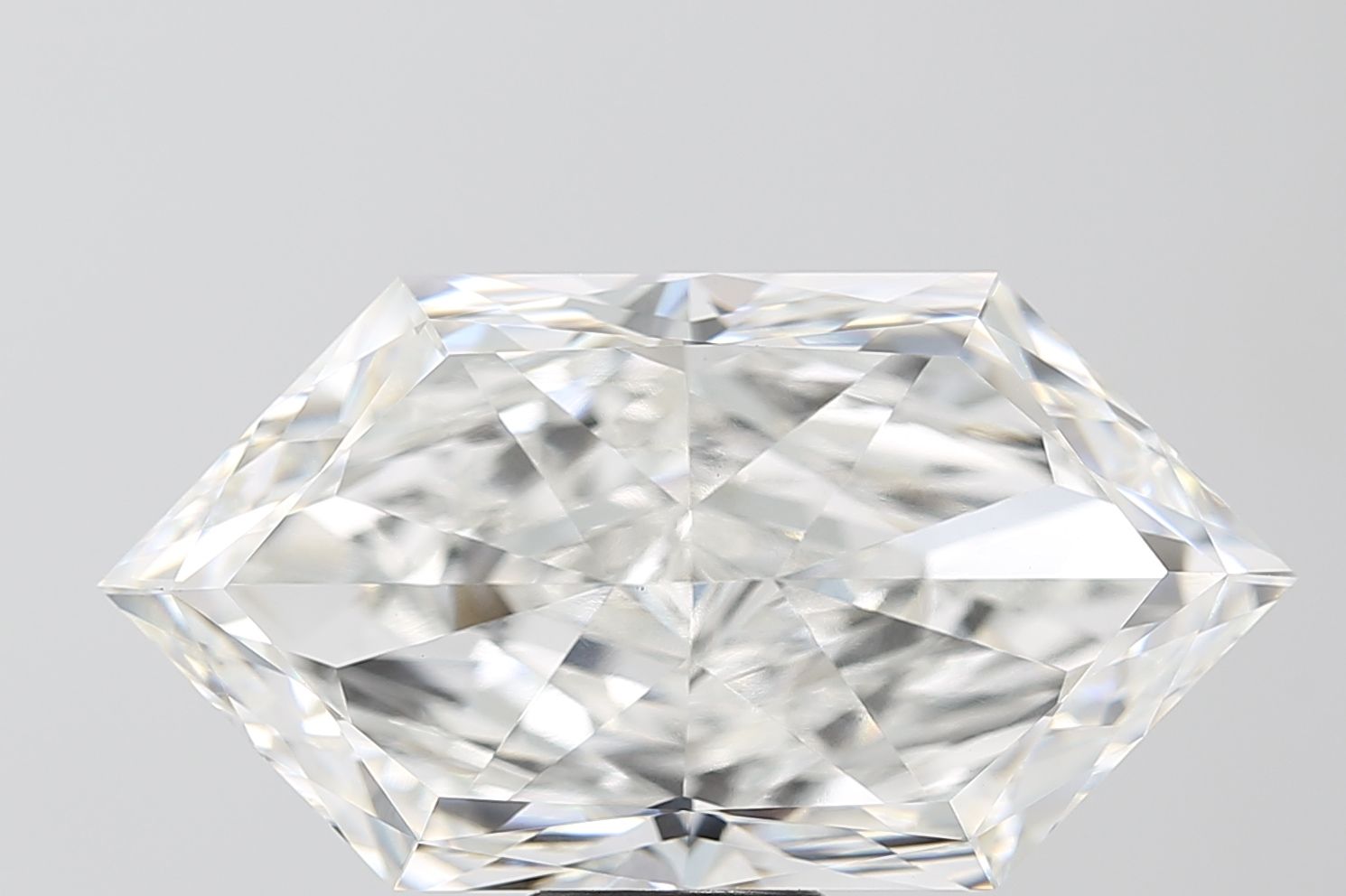 15.07 ct lab-grown Hexagonal Diamond