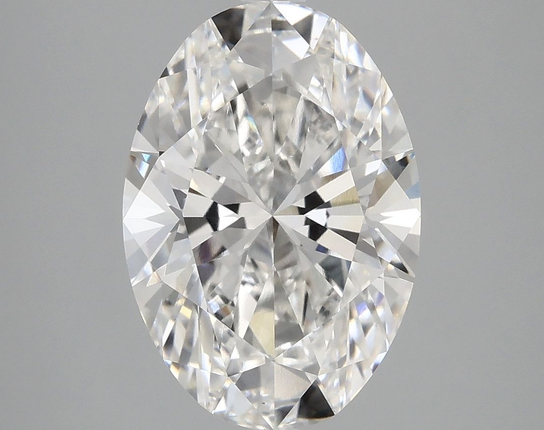 3.98 ct. oval Lab Grown Diamond front image