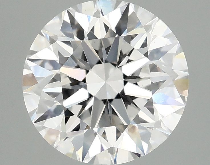 2.50 ct. round Lab Grown Diamond front image
