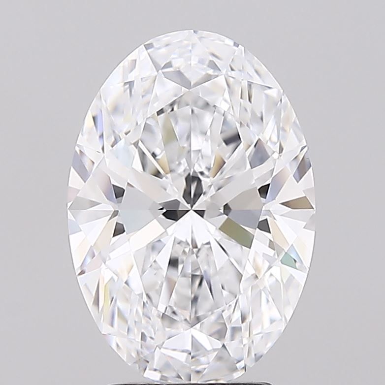 3.25 ct. oval Lab Grown Diamond front image