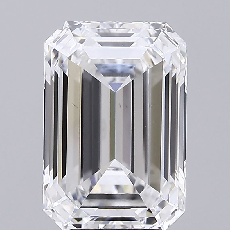 5.09 ct. emerald Lab Grown Diamond front image