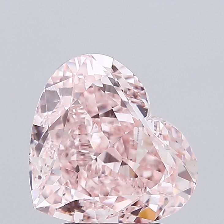 3.16 ct. heart Lab Grown Diamond front image