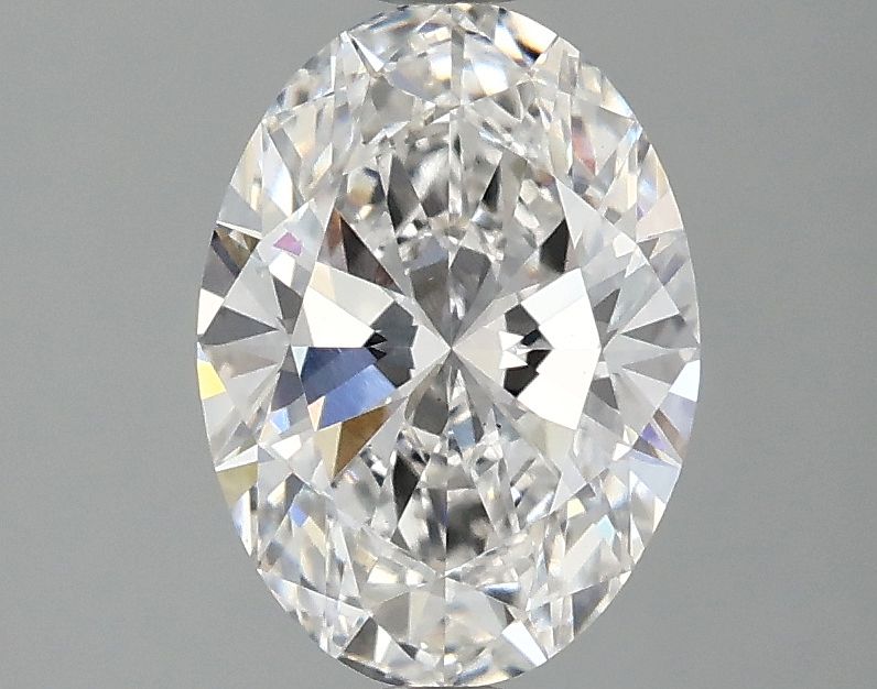 1.42 ct. oval Lab Grown Diamond front image
