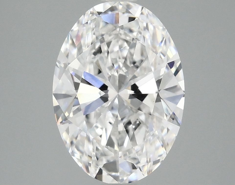 2.58 ct. oval Lab Grown Diamond front image