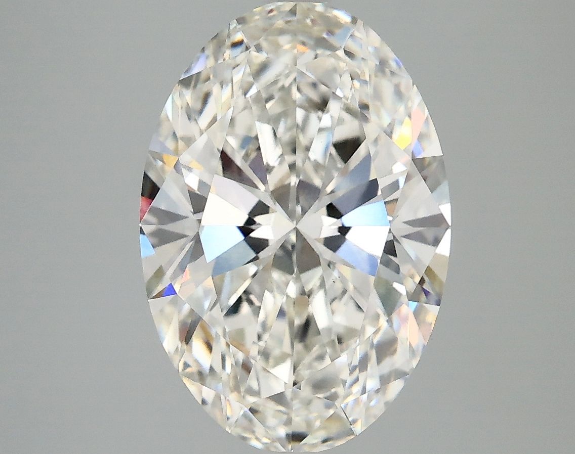 3.90 ct. oval Lab Grown Diamond front image