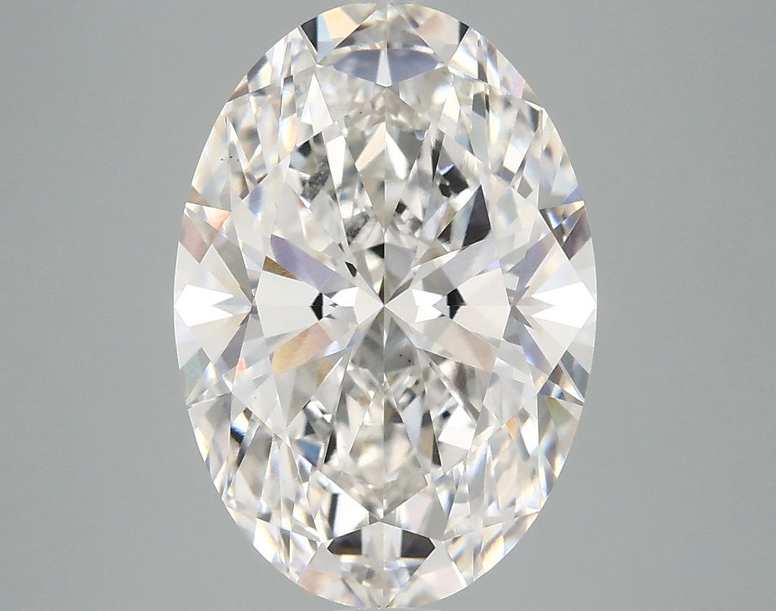 4.09 ct. oval Lab Grown Diamond front image