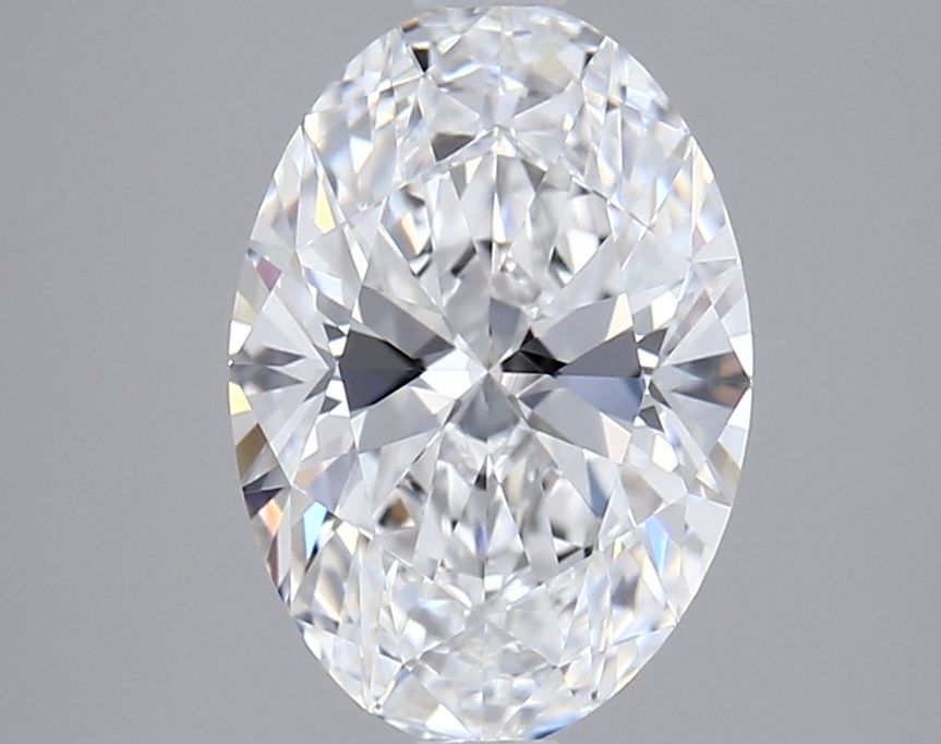 2.06 ct. oval Lab Grown Diamond front image