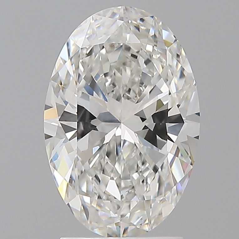 2.56 ct. oval Lab Grown Diamond front image