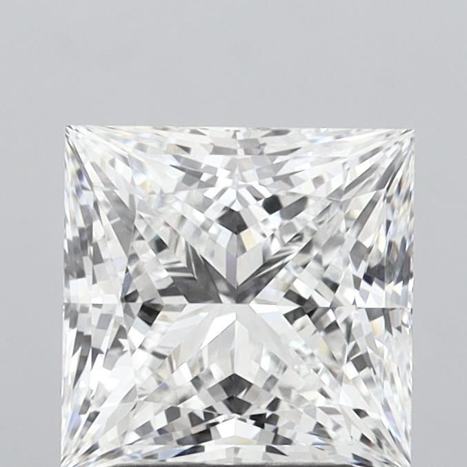 3.09 ct. princess Lab Grown Diamond front image